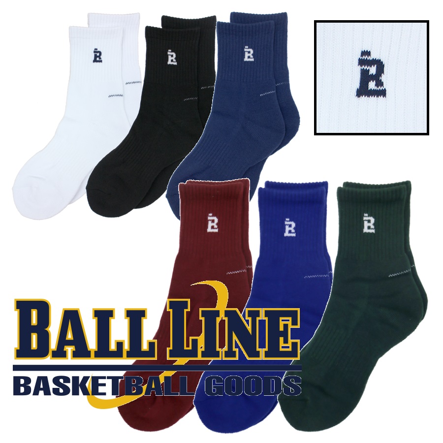 楽天市場 オンザコート バスケット Ball Line ボールライン ロングソックス Bls1 トーモンスポーツ 楽天市場店