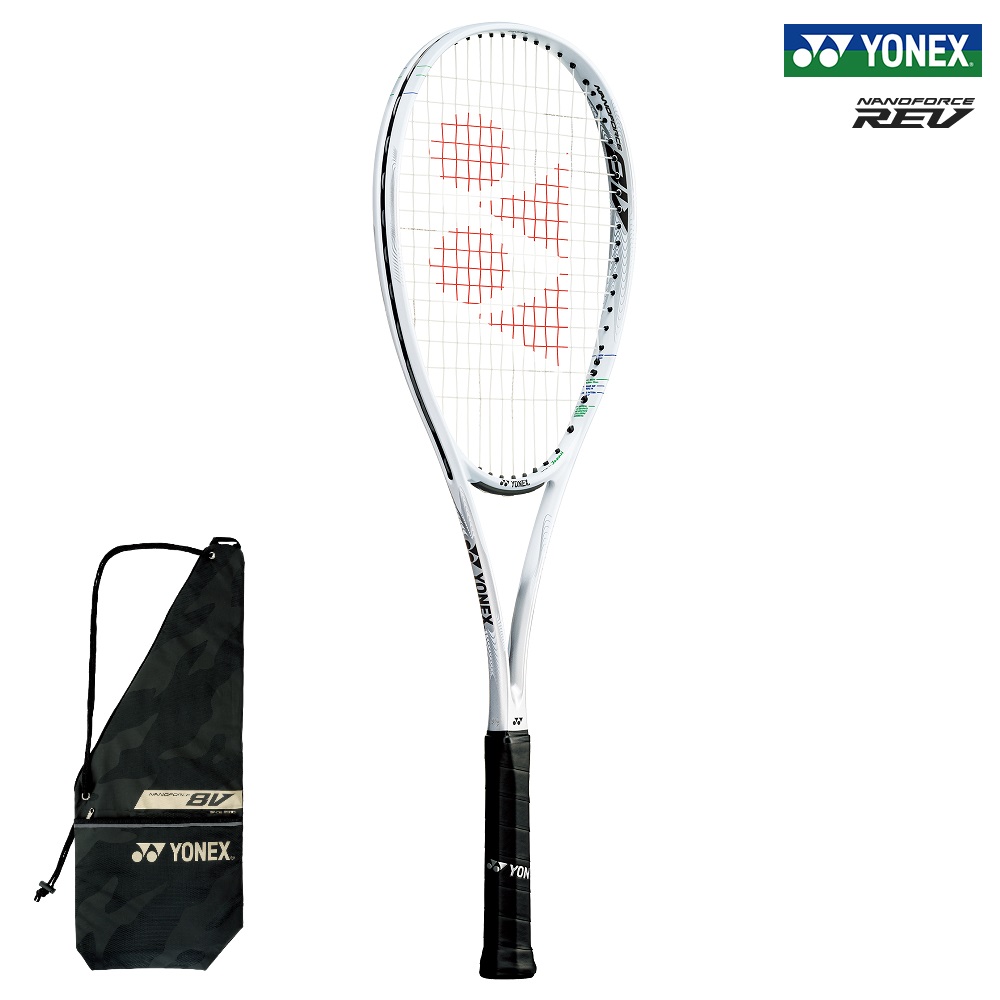 信頼 Yonex ヨネックス ソフトテニスラケットnanoforce 8v Rev ナノフォース8vレブ Nf8vr 570 クールホワイト 前衛専用タイプ 魅了 Www Maxam Com Qa