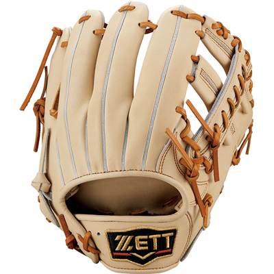 ZETT ゼット 軟式グラブ プロステイタス 内野手用（二塁手・遊撃手用）BRGB30236（3236：パステルブラウン×オークブラウン）グローブ グラブ 軟式 軟式グローブ 内野手 内野手用グラブ 内野手用グローブ ゼットグローブ ゼットグラブ プロステグラブ プロステイタスグラブ