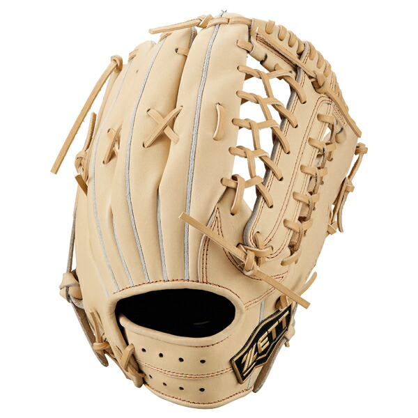 ZETT 軟式野球グローブ ベージュ ゼット（ZETT）（キッズ）少年軟式用グラブ 投手・内野手用 野球
