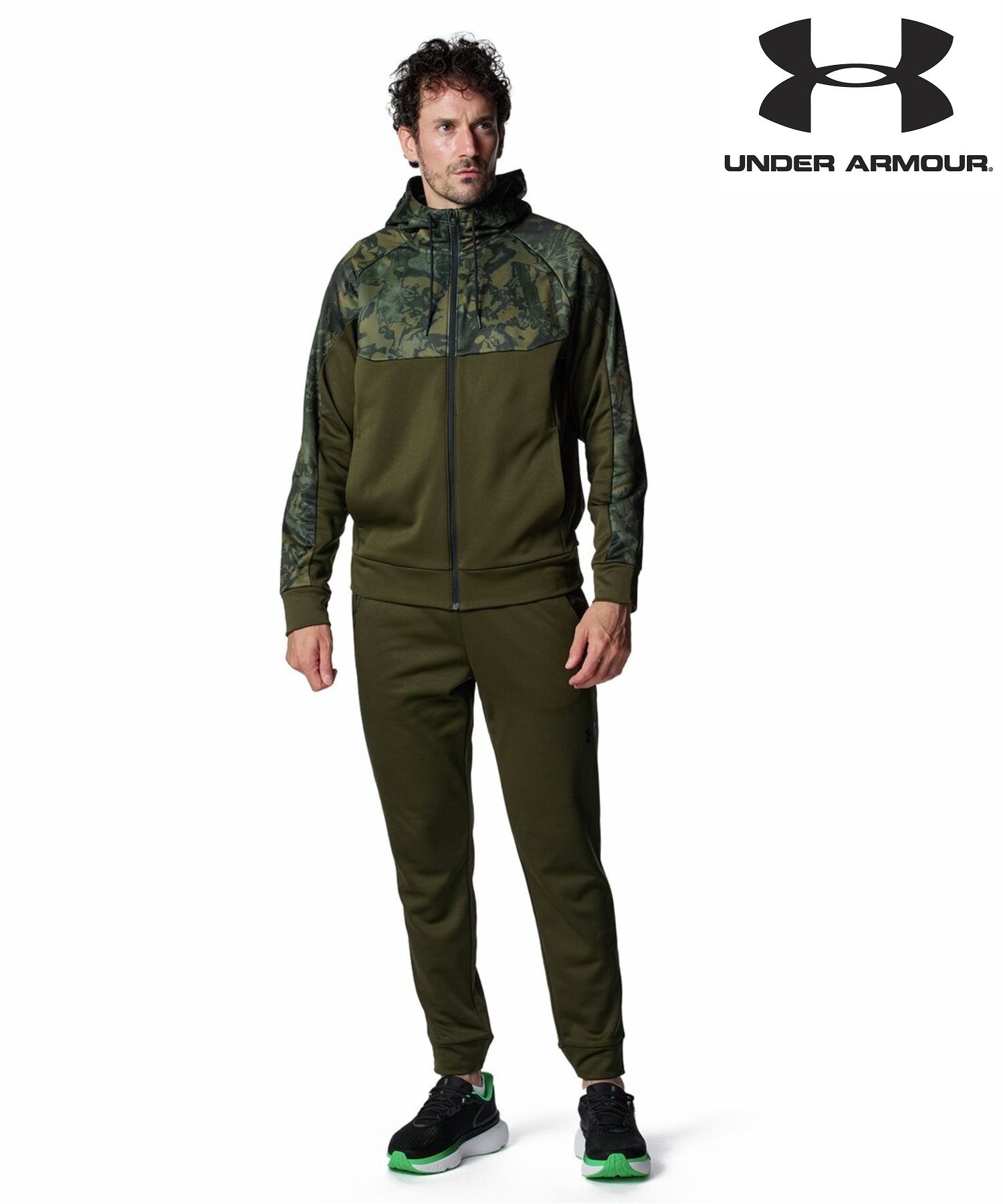 アンダーアーマー ウインターニット ジャケット & パンツ セット M