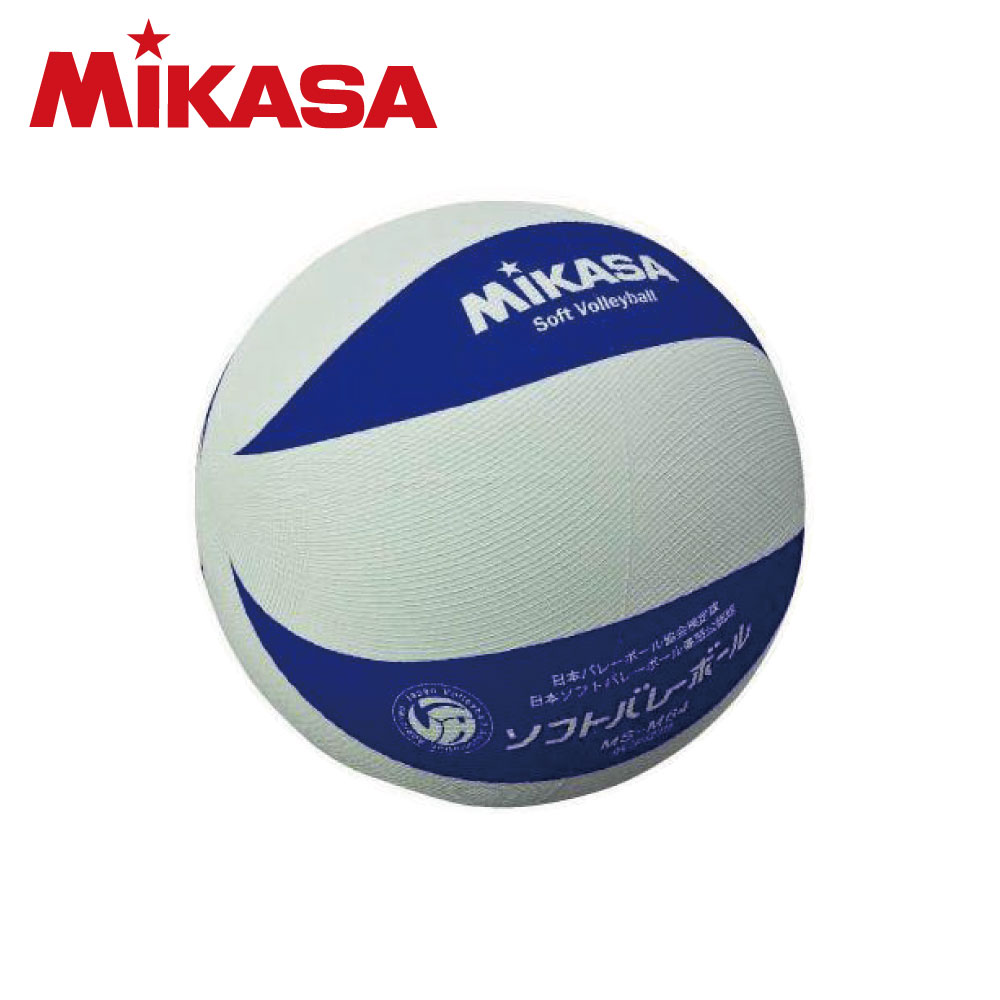 商店 MIKASA ミカサ バレー4号 レクリエーション 縫い 黄 青 V455W