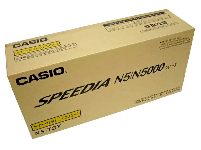 カシオ N5-TSY 純然たる品 ■生み出すこと逢い引き ２０１２年２月■外箱心持ち汚れた状態等あり【中古】n5tsy