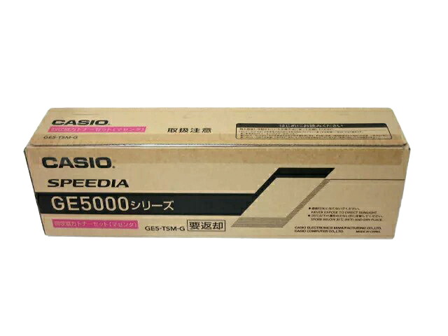 カシオGE5-TSM-Gマゼンダ完全無欠品開封未当て嵌める ■２０１７年５月生み出すこと■外箱未開封何等か汚れた状態あり