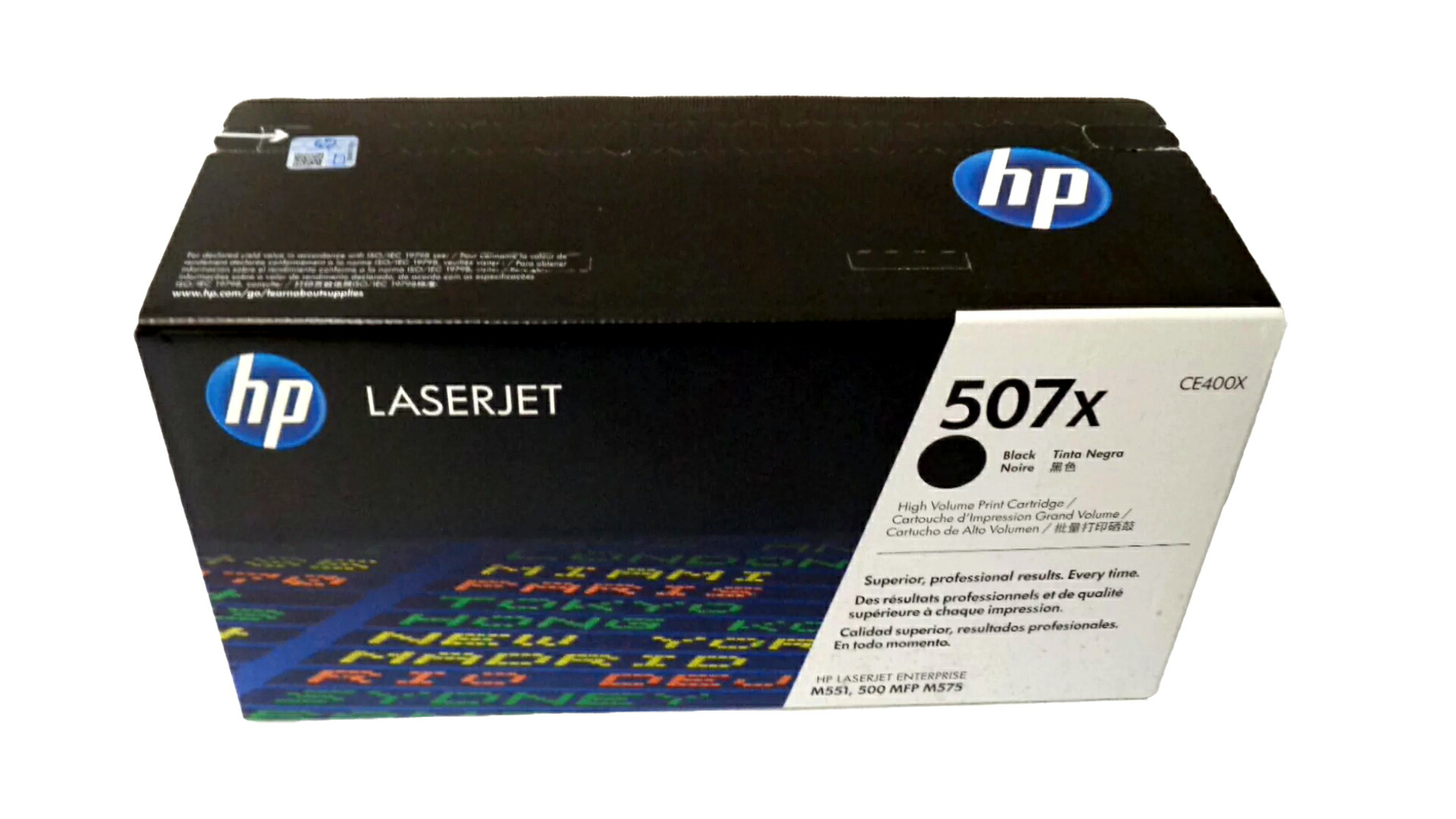 【楽天市場】HP CE400X 純正品 ブラック507X 2016年9月製造 在庫あり即納【中古】：トナーバンク