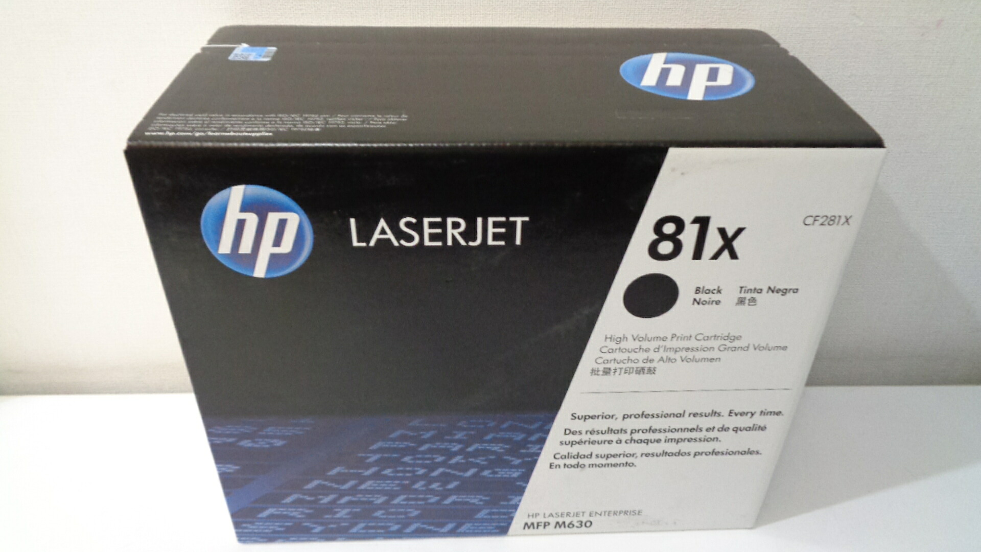 HP ＣＦ２８１Ｘ純正品 ■外箱きれい　２０１９年７月製造　在庫あり即納【中古】