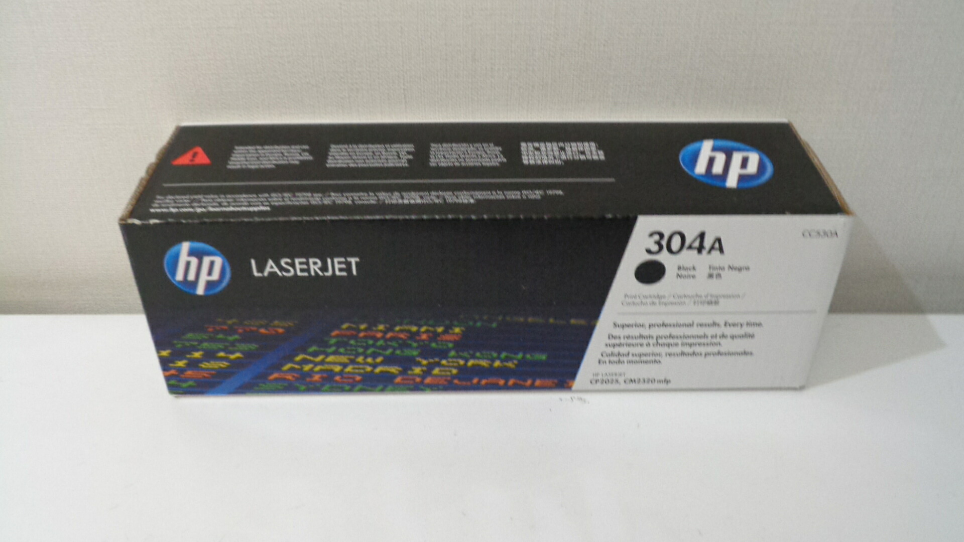 HP ＣＣ５３０Ａブラック　３０４Ａ純正品未開封 ■外箱きれい　２０２０年１月製造　在庫あり即納【中古】
