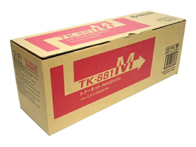 京セラ TK-881M マゼンダ 純然たる品 ■【中古】