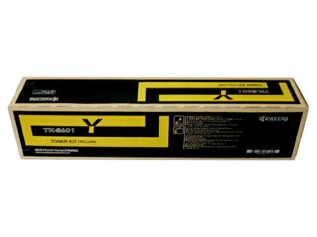 京セラ ＴＫ８６０１Ｙ黄色 純然たる品  店卸し資産あり即納