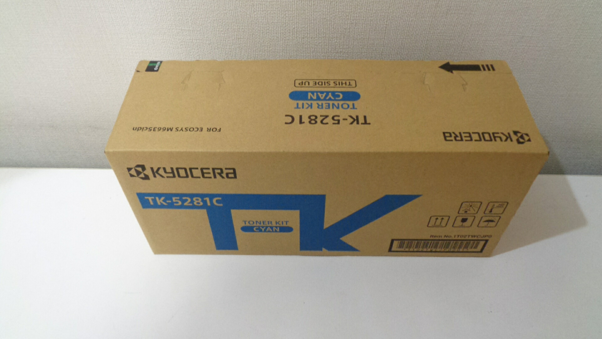 京セラ TK-5281Cシアン 完全無欠品 外箱はがれあり ■店卸し資産あり即納 tk5281