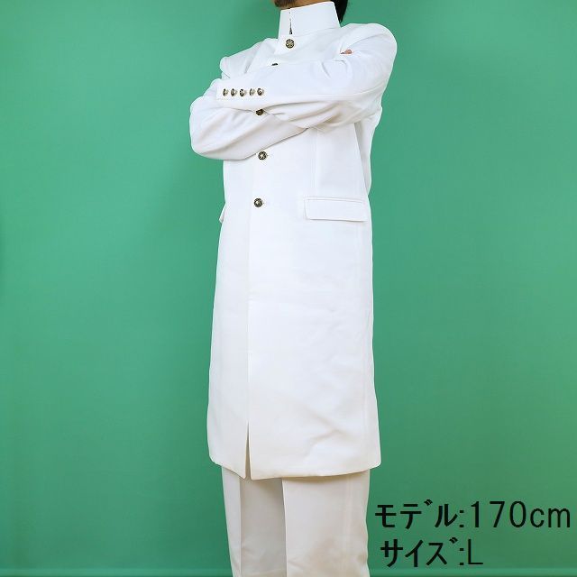 【楽天市場】レンタル 学生服 2泊3日 レンタル衣装 長ラン ドカン 白ラン L/XL W72/W76/W82/W90 結婚式  余興等に人気の学生服レンタル レンタル 変形学生服上下 : トップ学生服