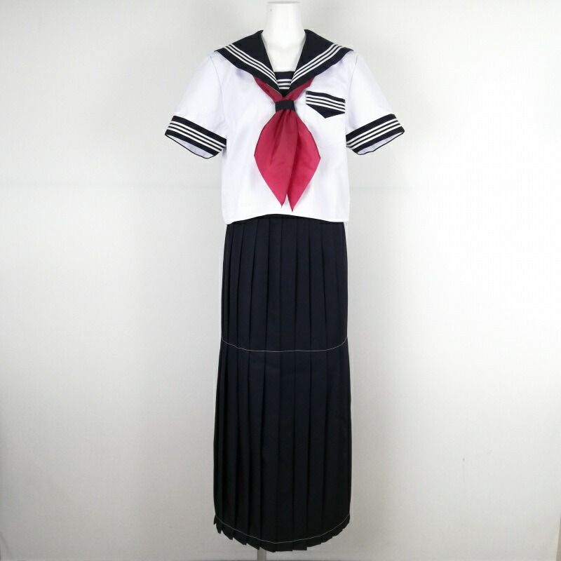 楽天市場】新品 スケバン 夏 セーラー服 ロングスカート ヤンキー 白