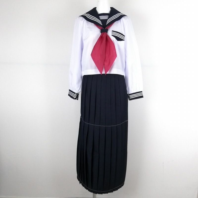 楽天市場】新品 スケバン 夏 セーラー服 ロングスカート ヤンキー 白