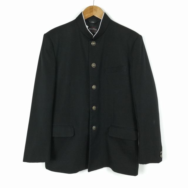 富士ヨット　学ラン　学生服　170B 全国標準学生服　上衣　中学生 富士ヨット学生服ナノウェイブプレミアム上下セット （標準型