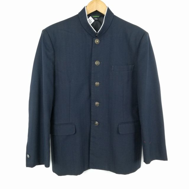 中学校 学ラン 学生服 学ラン 約165A 男子 上着 変形学生服 Van Jet 詰襟