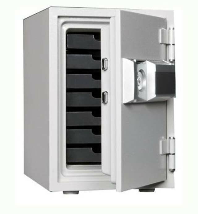 ダイヤセーフ プッシュタイプ耐火金庫 MEK50-7 W346【新品】【代引き不可】