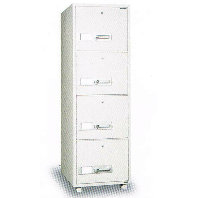 ダイヤセーフ　耐火キャビネット　Ａ４サイズ　A4-4　H1569【新品】【代引き不可】｜中古オフィス家具のトレタテ
