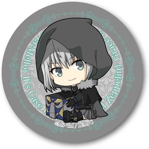 ロード・エルメロイII世の事件簿 -魔眼蒐集列車 Grace note- ぎゅぎゅっと缶バッチ/CBLO-02 グレイ画像