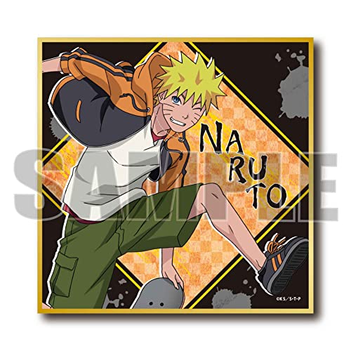 ミニ色紙 スケーターver. NARUTO-ナルト- 疾風伝/うずまきナルト SKST-01画像