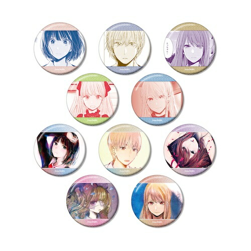 クズの本懐 トレーディンググリッター缶バッジ(BOX)10個入りBOX 【2025年9月下旬発売予定】画像