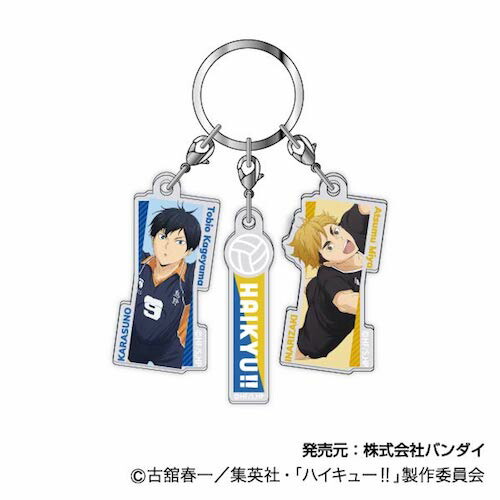 ハイキュー 宮侑 宮治 稲荷崎 アクリルmegaキーホルダー ステテコ