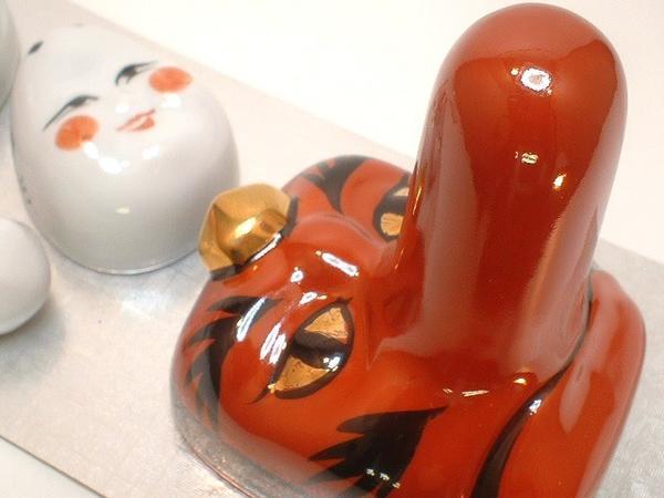 楽天市場】可杯（べくはい）セット 陶器の天狗・ひょっとこ