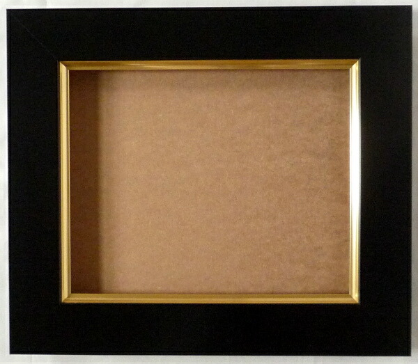楽天市場】油彩額 油絵用額縁 3450 F3 ブラック 黒 -新品 : 絵画