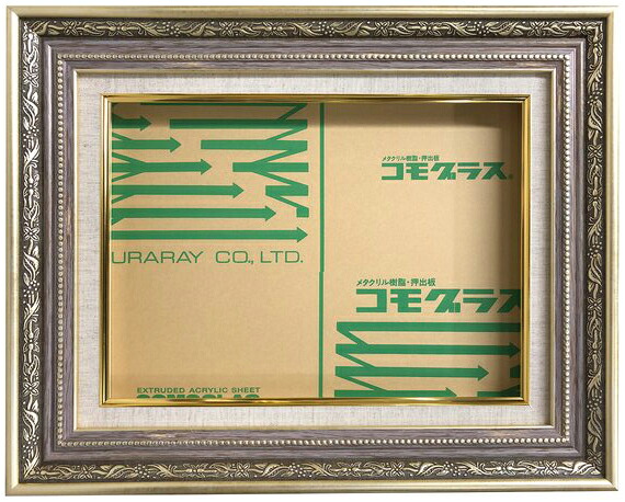 油彩 油絵用額縁 正方形の額縁 ジーニー SSM号 シルバー 銀|絵画 掛軸 額縁屋 TOUO
