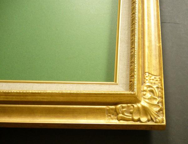 油絵用額縁（8904）F8 金 -新品