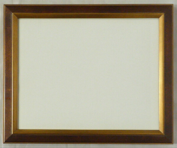デッサン用 額縁 アルパイン 小全紙(660X509mm) ゴールドブラウン -新品|絵画 掛軸 額縁屋 TOUO