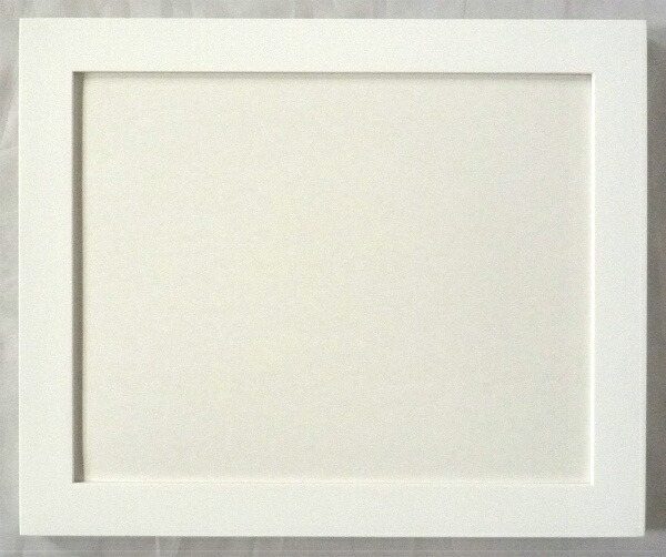 水彩額縁 L-30 F10 白 -新品|絵画 掛軸 額縁屋 TOUO