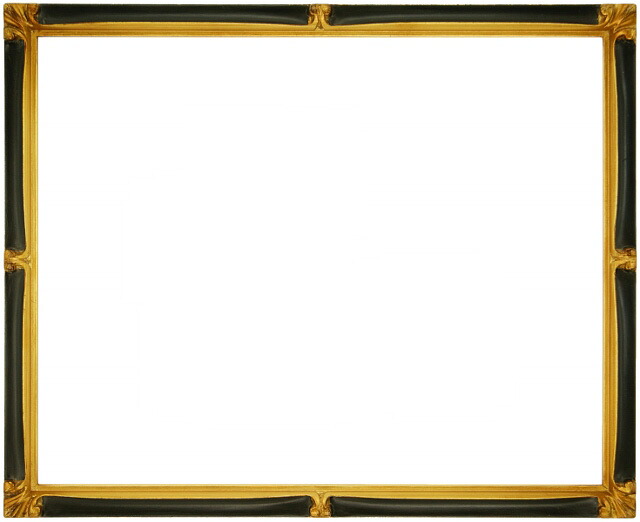 デッサン用 額縁 かんざし 大衣(509X394mm) 金+黒 -新品｜絵画 掛軸 額縁屋 ＴＯＵＯ