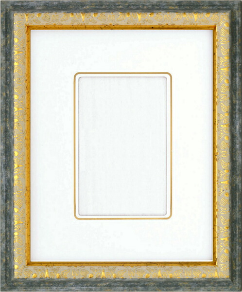 デッサン用 額縁 9005N インチ(255X203mm) グリーン 10枚セット-新品｜絵画 掛軸 額縁屋 ＴＯＵＯ