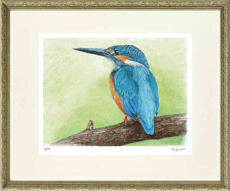 楽天市場】ジークレー版画 額装絵画 足代トシ 「ハシビロコウ」 大衣