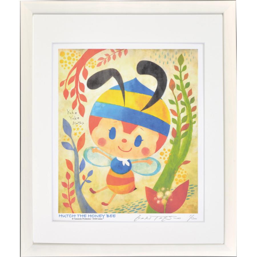 日本の名画 絵画 ジークレー版画 額装絵画 タツノコプロ はりたつお 昆虫物語 みなしごハッチ 「ハッチ」 四ッ切｜絵画 掛軸 額縁屋 ＴＯＵＯ