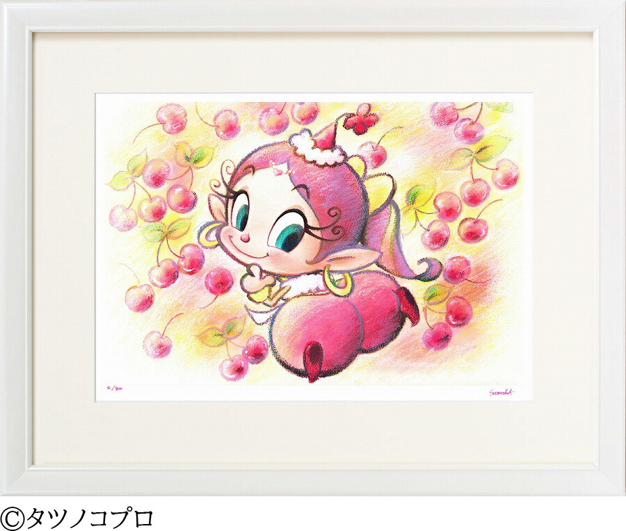 楽天市場】ジークレー版画 額装絵画 タツノコプロ 吉田すずか
