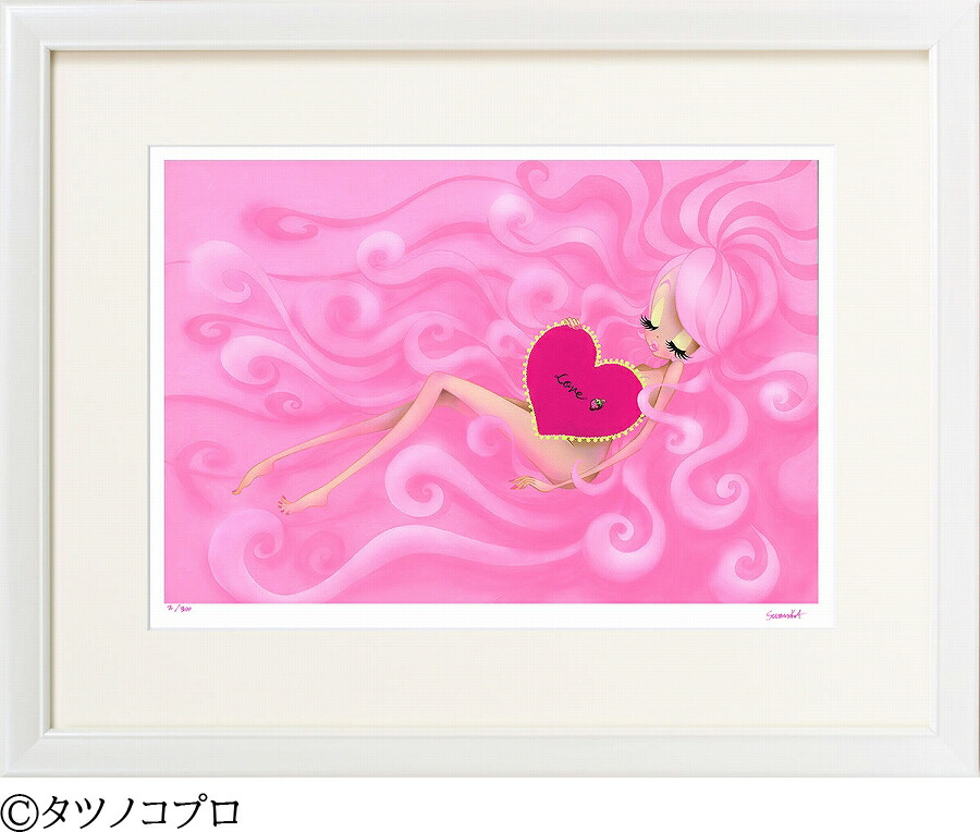 楽天市場】ジークレー版画 額装絵画 タツノコプロ 吉田すずか 「月