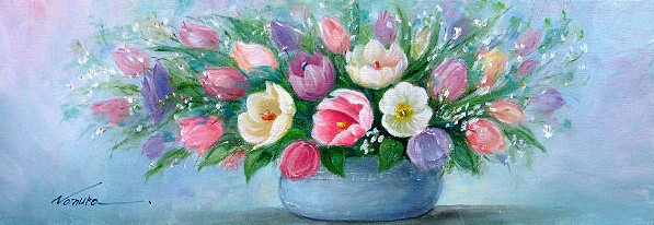 野村正明　バラ 楽天市場】野村正明 「 薔薇 」 油絵 ・ 油彩画 F4 ( 4号