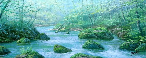 楽天市場】油彩画洋画(油絵額縁付きで納品対応可) SM 〜 F20