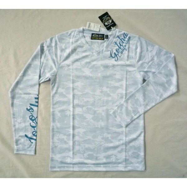 GOTCHA GOLF 迷彩柄シャツ XL 楽天市場】GOTCHA GOLF ガッチャ ゴルフ 長袖Tシャツ ロンT V