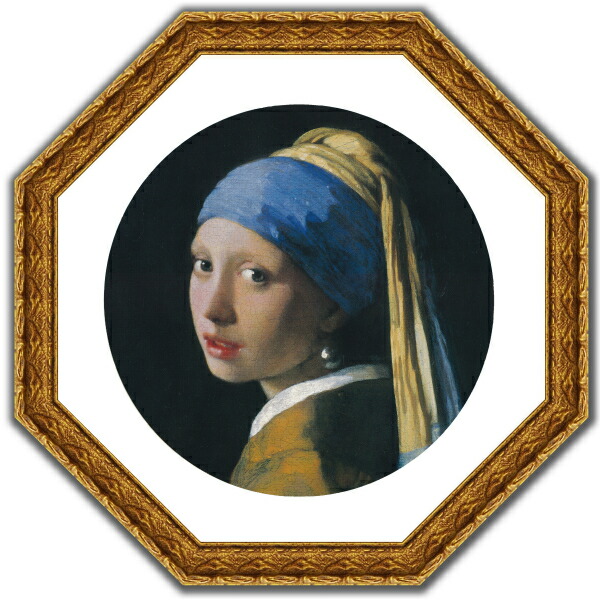 楽天市場】絵画 アートフレーム付き 開運風水 八角額縁 複製名画 モネ