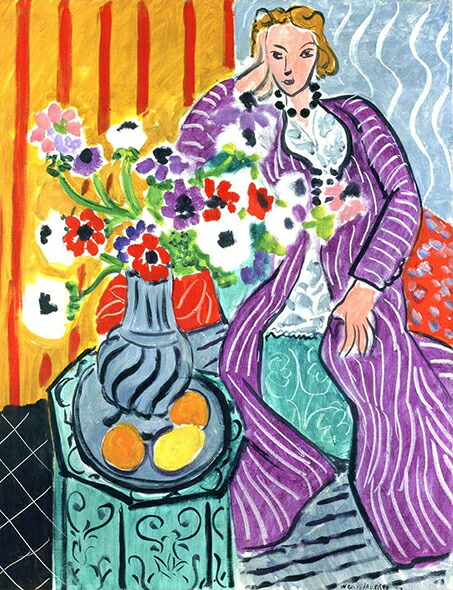 楽天市場】アンリ マティス 絵画 『 青いドレスの女 』 復刻