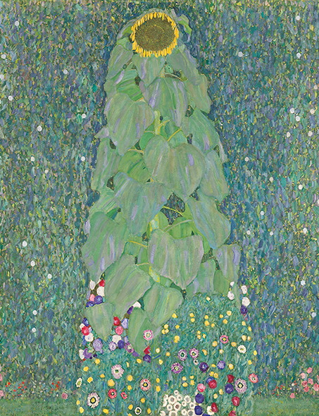 絵画 複製名画 キャンバスアート 世界の名画シリーズ グスタフ・クリムト 「 ひまわり（クリムト） 」 サイズ SM ～ 25号｜絵画 掛軸 額縁屋 ＴＯＵＯ