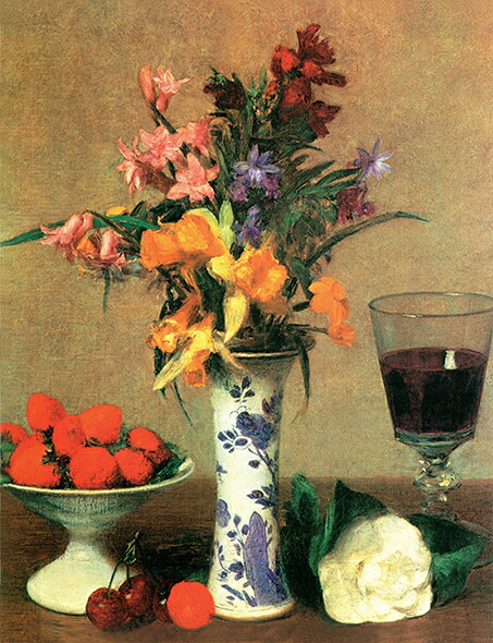 絵画 油絵 　セザンヌ　青い花瓶 青い花瓶 The blue Vase. About 1885/1887. | ポール・セザンヌ