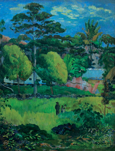 楽天市場】有名 画家 ゴーギャン 「 青いアイリスとオレンジとレモン