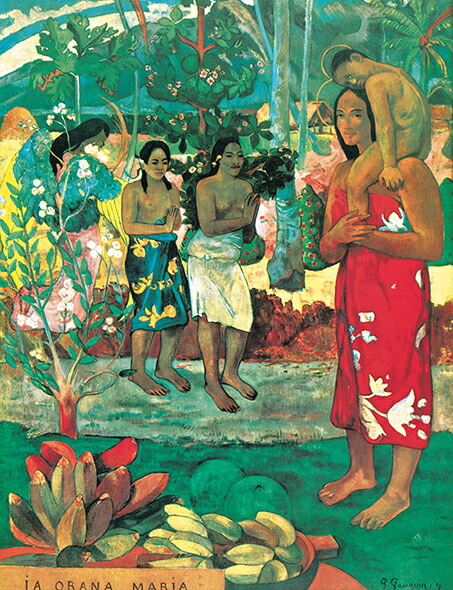 楽天市場】イア・オラナ・マリア 【15号】 ポール・ゴーギャン 【 額縁