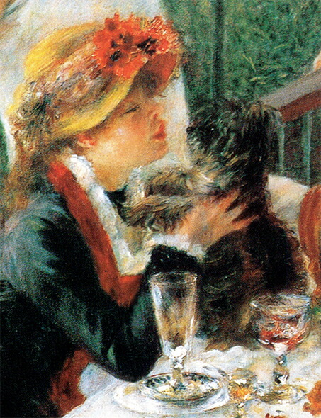 楽天市場】ルノワール「子犬を抱く少女」4号 立体複製名画 美術