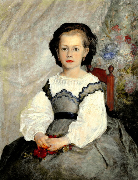 トップアート 少女イレーヌ ピエール＝オーギュスト・ルノワール 油彩画 絵画 旅する印象派（2）絵画史上もっとも美しい8歳の少女の運命とは