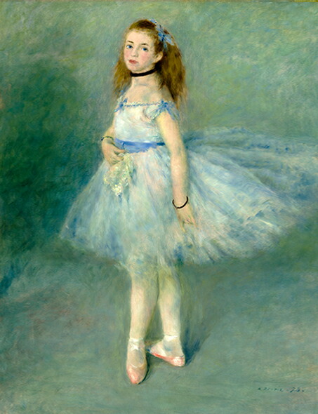 トップアート 少女イレーヌ ピエール＝オーギュスト・ルノワール 油彩画 絵画 楽天市場】絵画 複製名画 キャンバスアート 世界の名画シリーズ