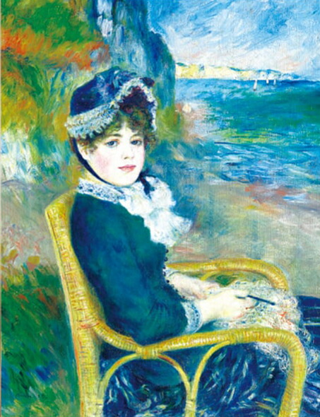 トップアート 少女イレーヌ ピエール=オーギュスト・ルノワール 油彩画 絵画 楽天市場】絵画 複製名画 キャンバスアート 世界の名画シリーズ